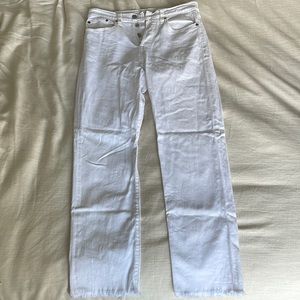 Levi’s White Straight Leg Jeans